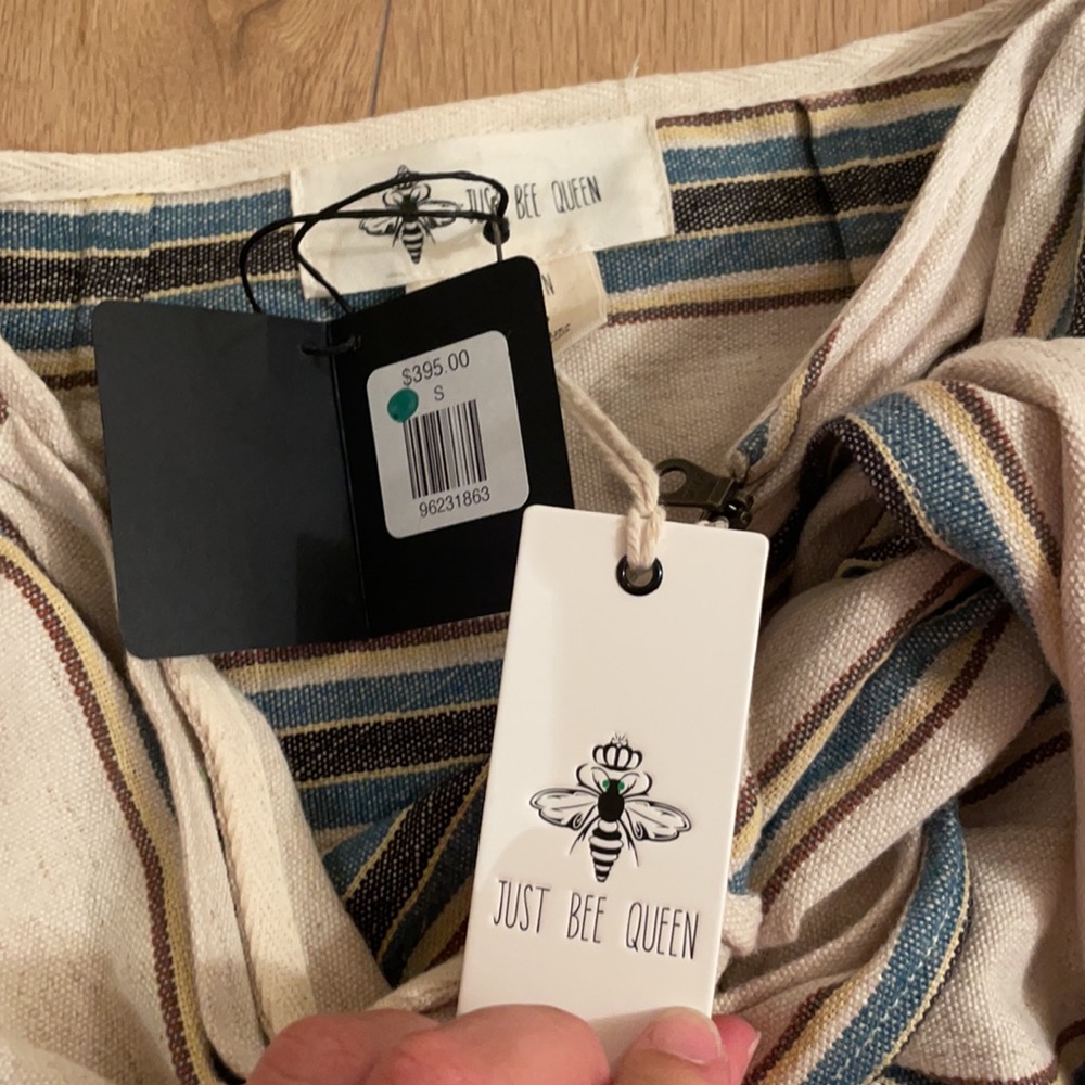 JUST BEE QUEEN - Charlie Mini Skirt - Striped - Picture 8 of 9